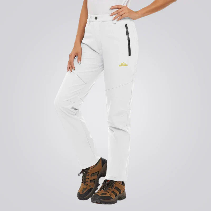 Vrouwen winter sportbroek waterdicht gevoerd