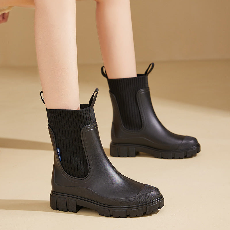 Waterdichte Enkellaarzen Met Antislip Zool Voor Vrouwen