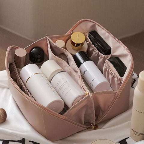 Selisande - Multi-Compartiment Cosmetische Tas voor Vrouwen