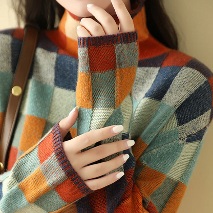 Oversized Gebreide Trui Dames met Kasjmier Mix Warm en Zacht