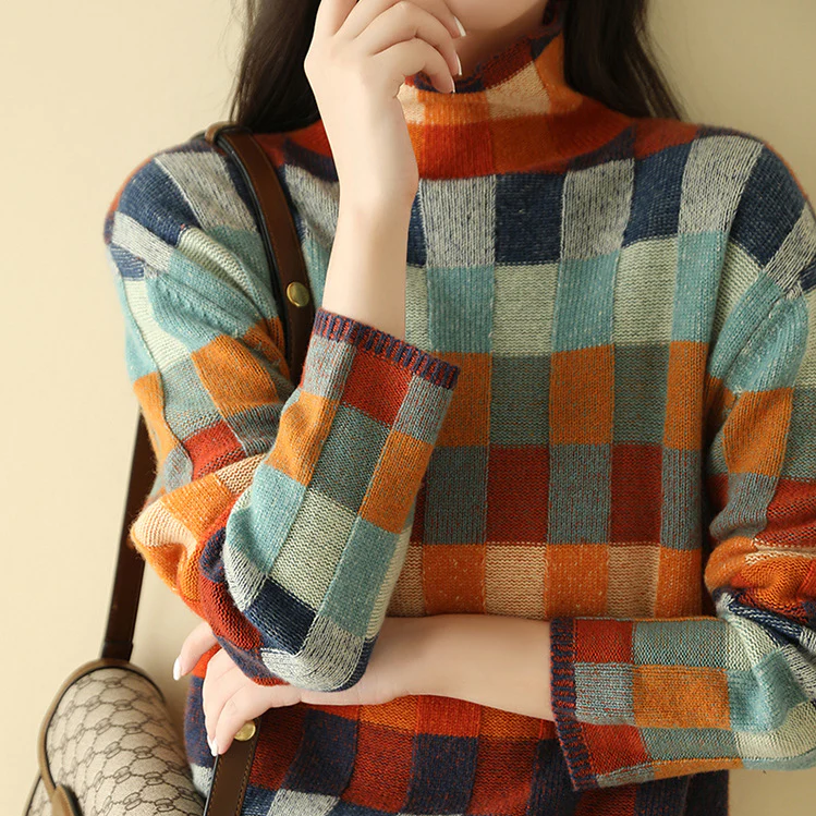 Oversized Gebreide Trui Dames met Kasjmier Mix Warm en Zacht