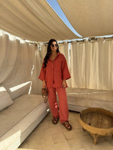 ELARA - Luxe Linnen Zomers Set