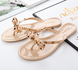 Isabella - Studded Bow-Knot Flip-Flop Sandalen voor dames