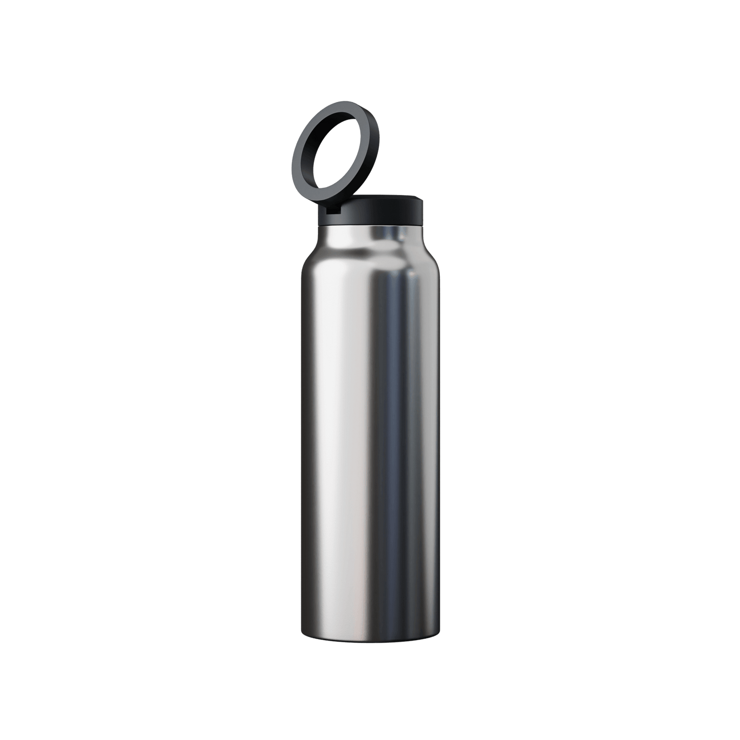 HydroMag - RVS Drinkfles met Magsafe Telefoonhouder