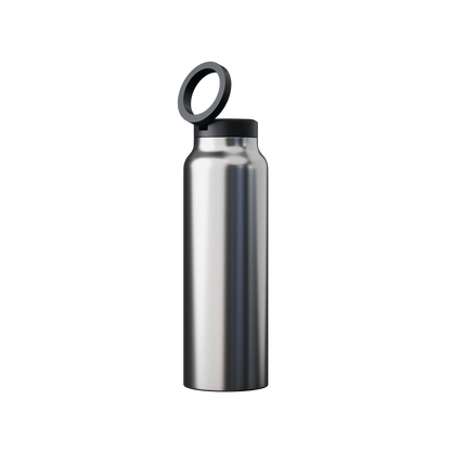 HydroMag - RVS Drinkfles met Magsafe Telefoonhouder