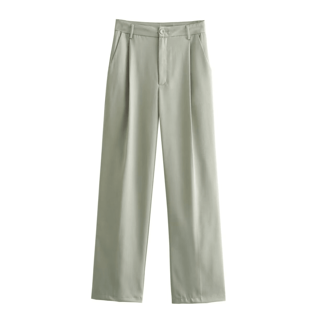 Cecilia - Tweedelige Set in Neutrale Tint met Jasje en Pantalon voor Dames