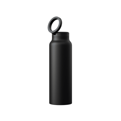 HydroMag - RVS Drinkfles met Magsafe Telefoonhouder