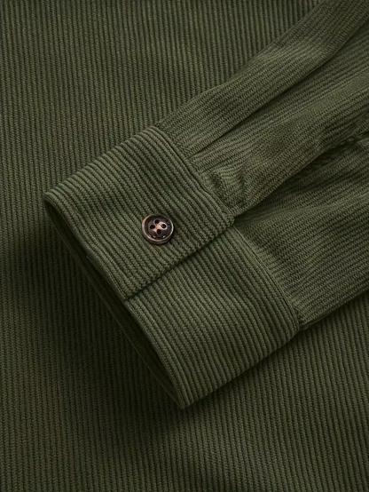 Heren Overshirt met Lange Mouwen en Borstzakken