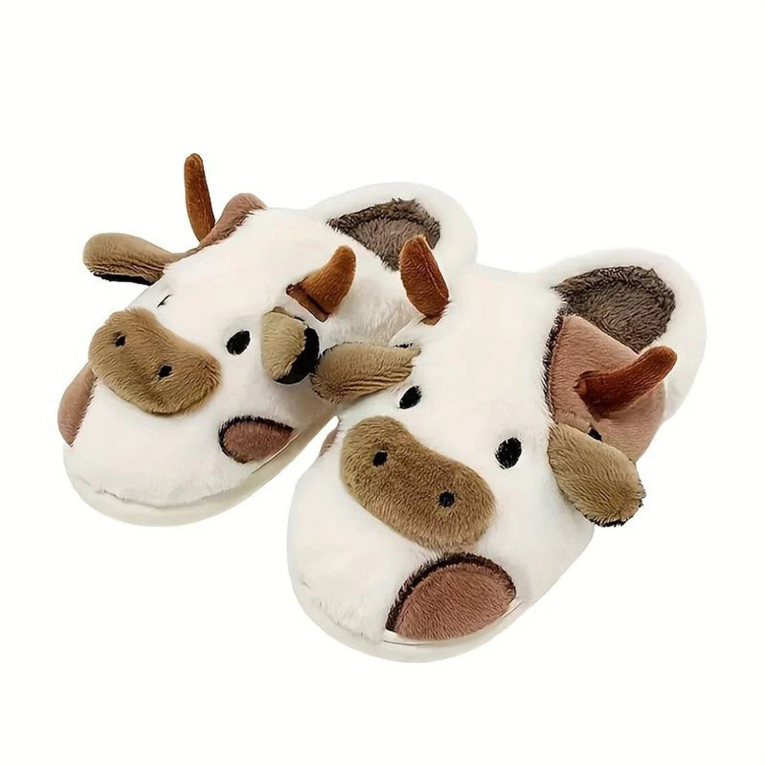Warme Winter Pluche Pantoffels Antislip Voor Vrouwen