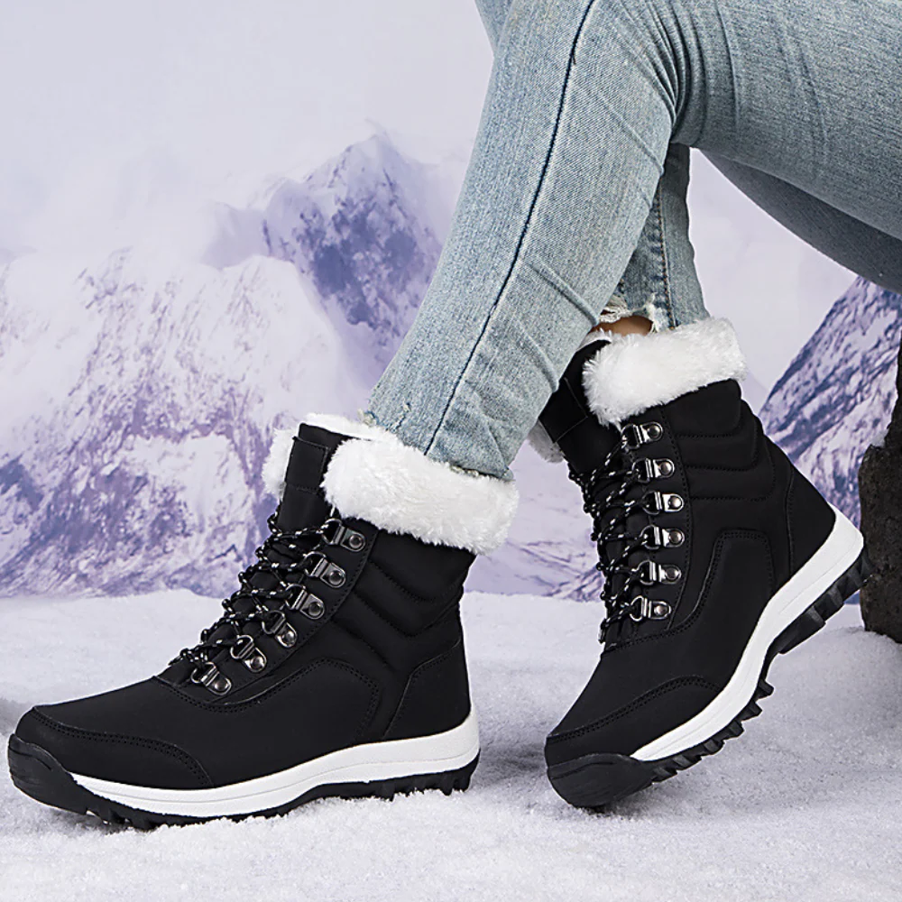 Dames Winter Snowboots Waterdicht Gevoerd Gripzool