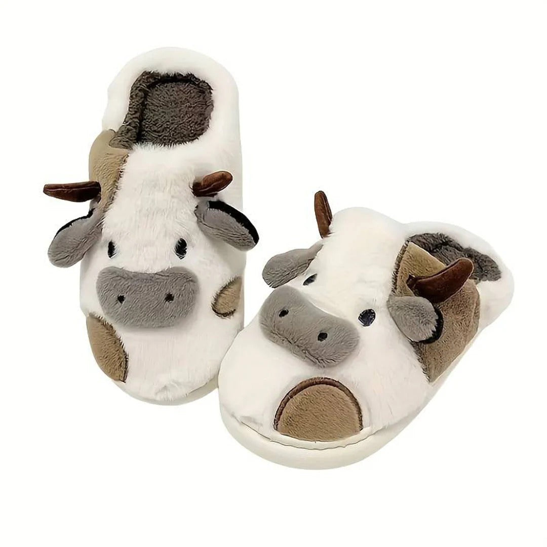 Warme Winter Pluche Pantoffels Antislip Voor Vrouwen
