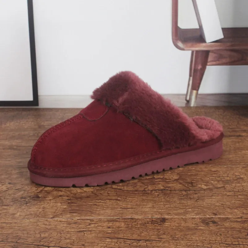 Winter Pantoffels voor Dames Warme Voering Instap Antislip Zool