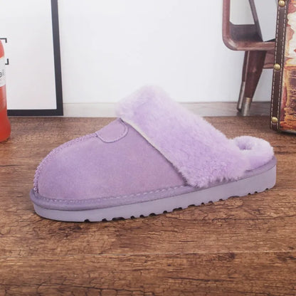 Winter Pantoffels voor Dames Warme Voering Instap Antislip Zool