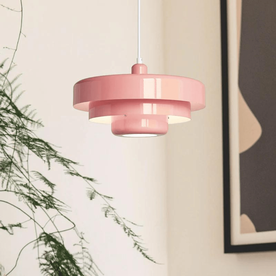 Vintage LED Hanglamp In Gelaagd Design