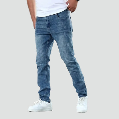 Slim Fit Stretch Denim Jeans Spijkerbroek Heren