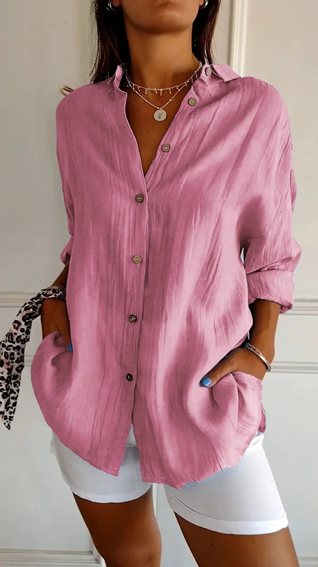 Lois - Blouse met lange mouwen