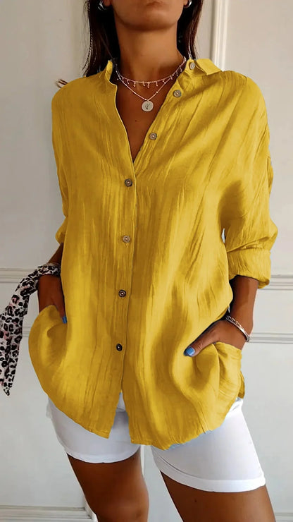 Lois - Blouse met lange mouwen