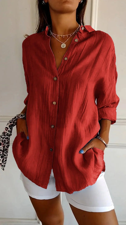 Lois - Blouse met lange mouwen