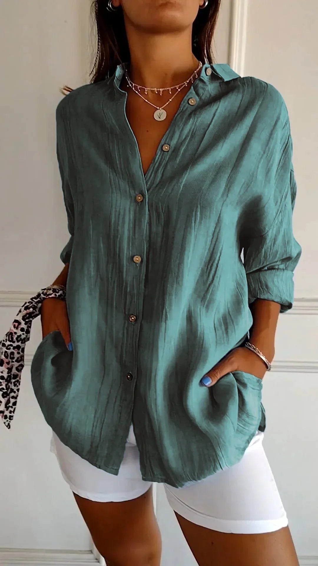Lois - Blouse met lange mouwen