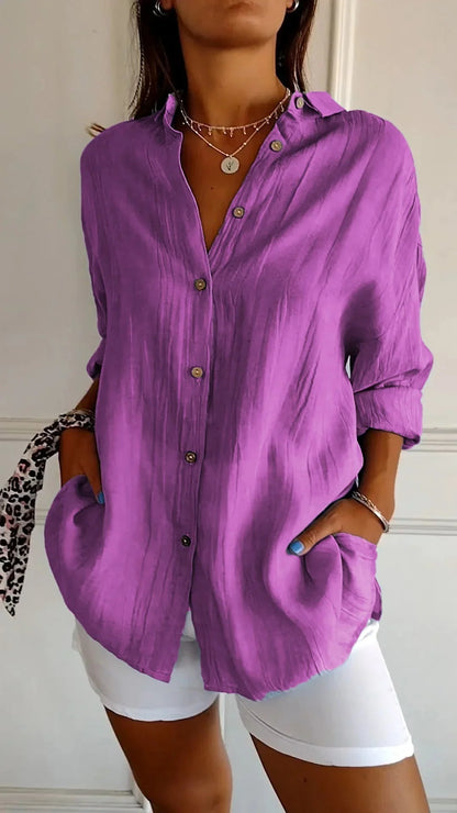 Lois - Blouse met lange mouwen