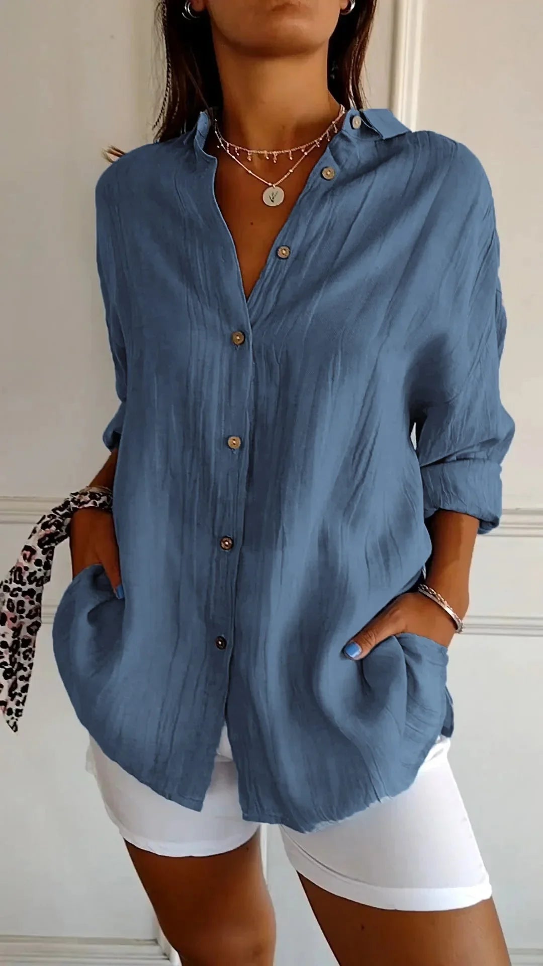 Lois - Blouse met lange mouwen