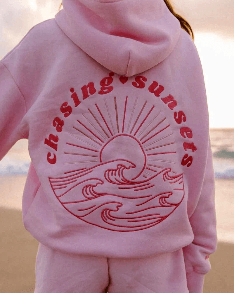 ZANOMI Sunset Oversized Hoodie