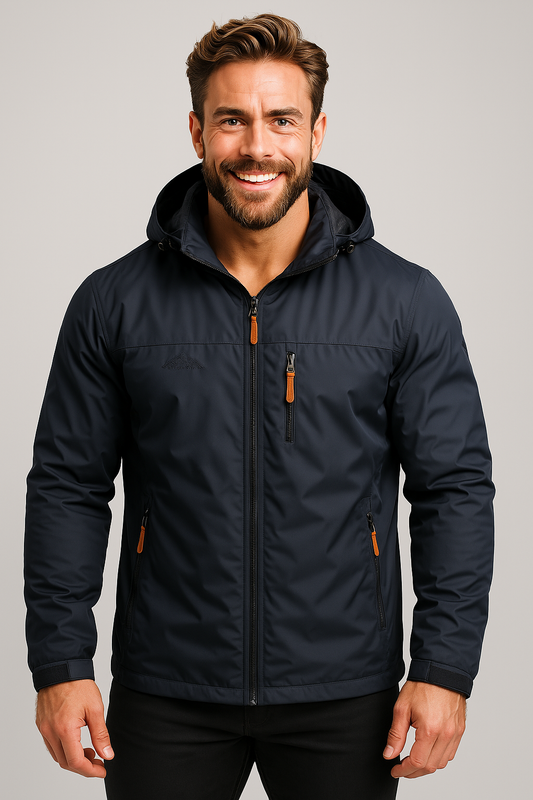 Softshell Jas Heren Waterdicht met Capuchon en Ritszakken