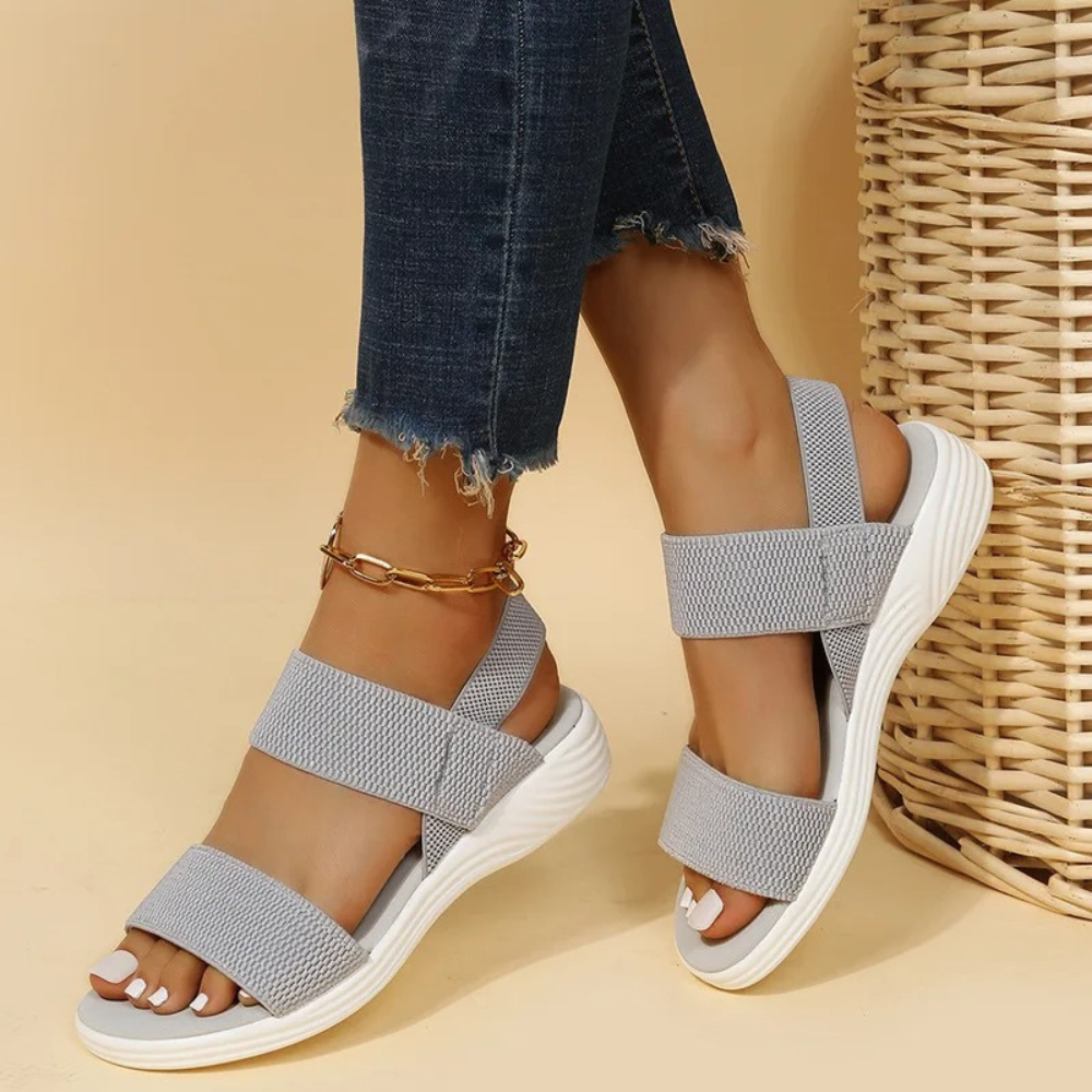 Jolanda - Orthopedische Slip Op Mesh Sandalen voor Comfort