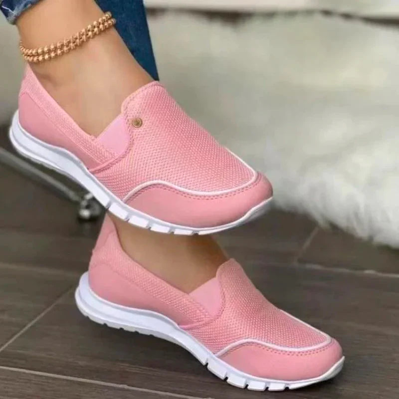 Oana - Lichtgewicht Slip-On Sneakers Met Ademende Pasvorm voor Vrouwen