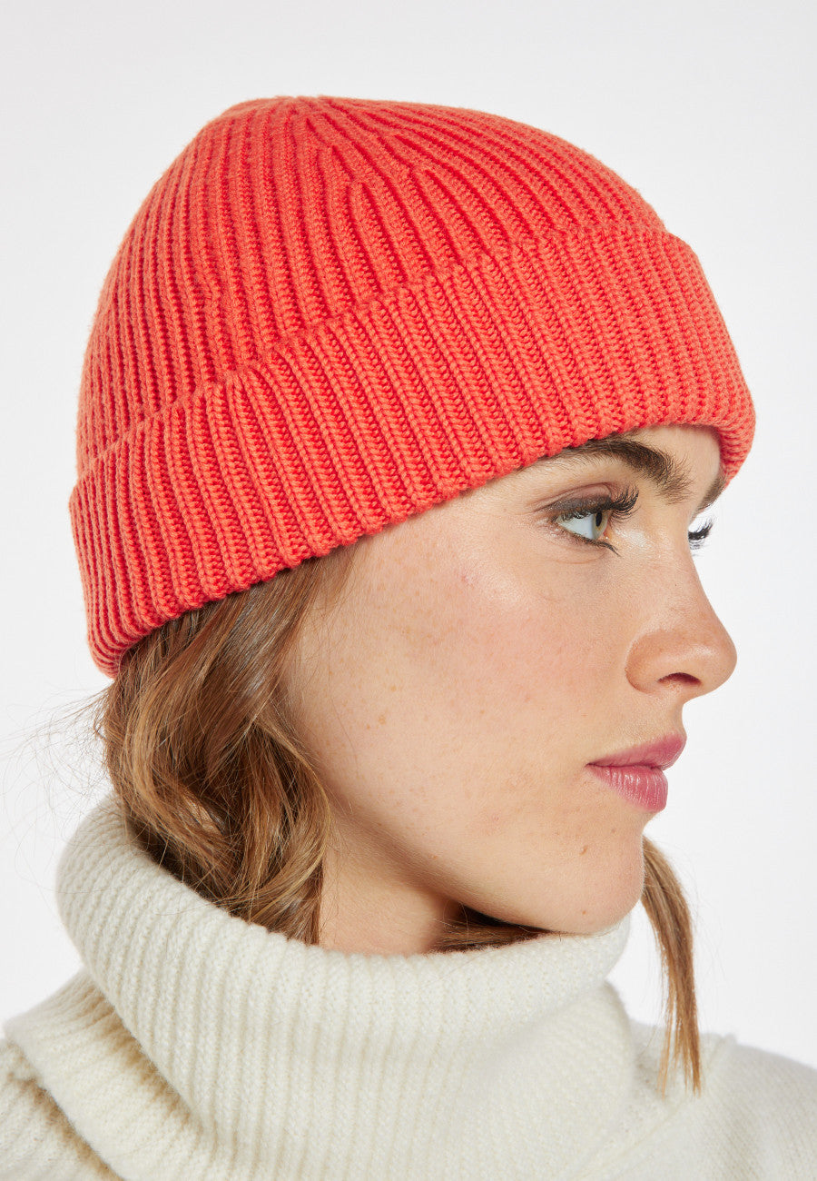 Warme Unisex Wintermuts Met Zachte Gebreide Textuur