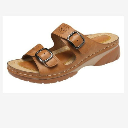 Catia - Ademende verstelbare comfort sandalen voor dames