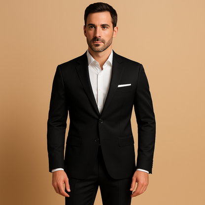 Herenpak Slim Fit Set 2 Delig Blazer en Pantalon Business Bruiloft