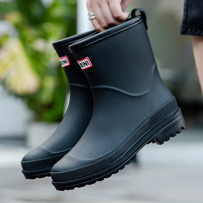 Waterdichte Regenlaarzen Met Antislip Zool Voor Dames