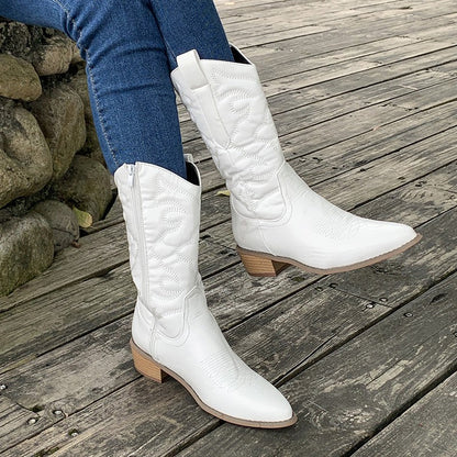 Eliska - Metallic Western Cowboylaarzen voor dames
