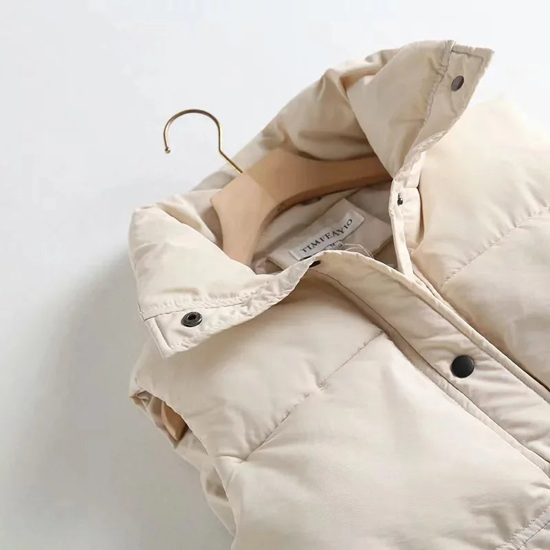 Josipa - Winddichte Bodywarmer met Hoge Kraag voor Dames