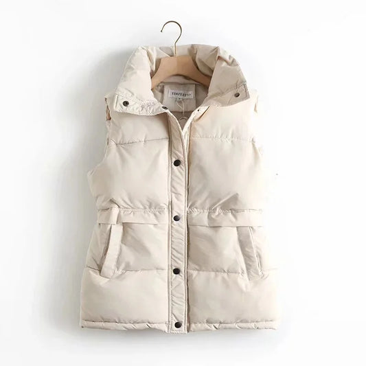 Josipa - Winddichte Bodywarmer met Hoge Kraag voor Dames