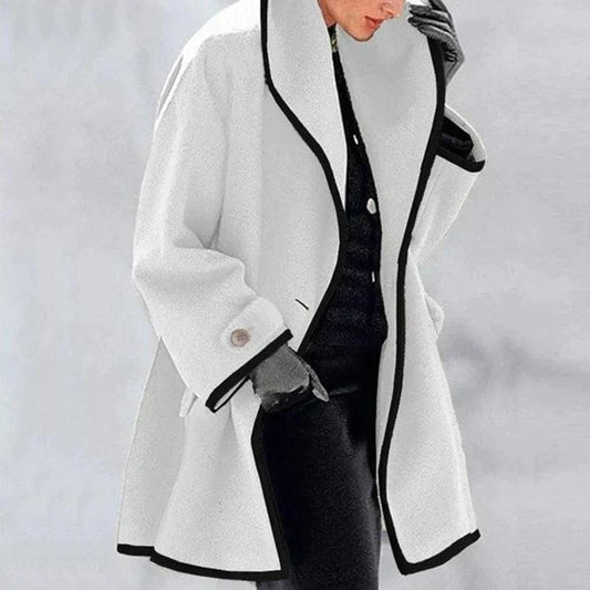 Herfstige Dames Blazer Jas met Knopen