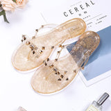 Isabella - Studded Bow-Knot Flip-Flop Sandalen voor dames